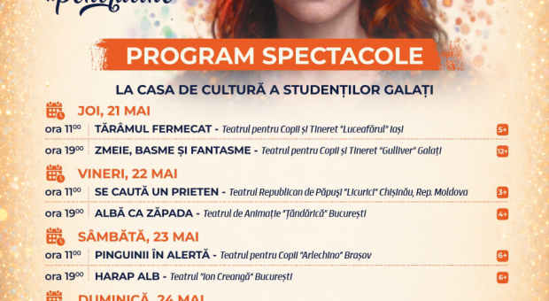 Spectacolele din Festivalul Internațional de Animație ”Gulliver” 2026